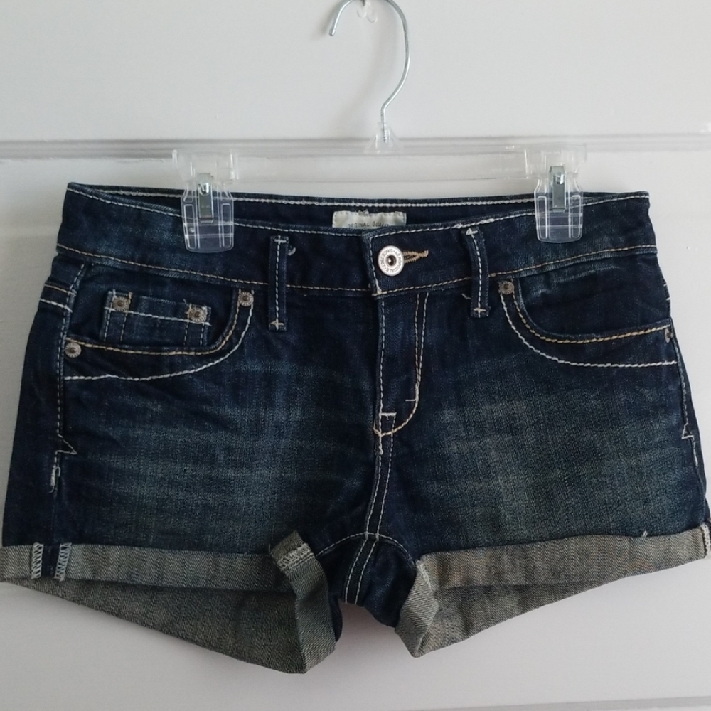 Denim Shorts 3/4